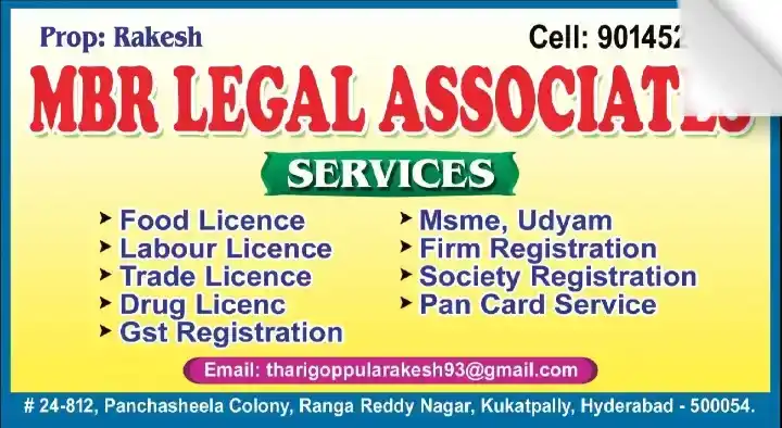 MBR Legal Associates in Kukatpally