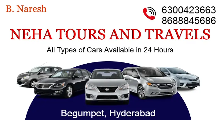 Neha Tours and Travels in Begumpet, Hyderabad