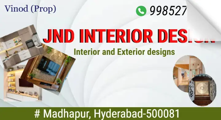 JDN Interior Design in Madhapur