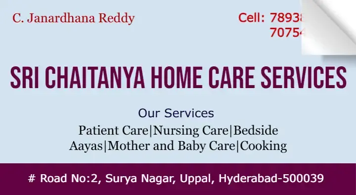 Sri Chaitanya Home Care Services in Uppal, Hyderabad
