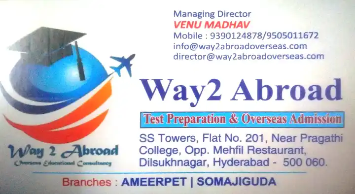WAY 2 ABROAD in Dilsukhnagar, Hyderabad