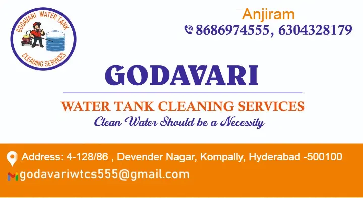 Godavari Water Tank Cleaning Services in Kompally