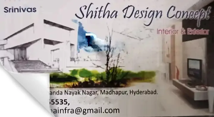 Shitha Design Concept (Interior and Exterior) near Madhapur in Hyderabad
