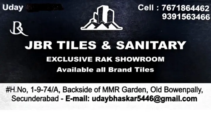 RAK Ceramics JBR Tiles and Sanitary in Secunderabad