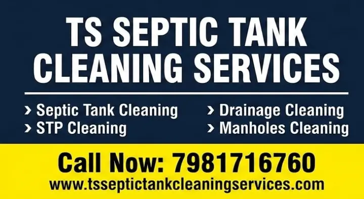 TS Septic Tank Cleaning Services in New Hafeezpet
