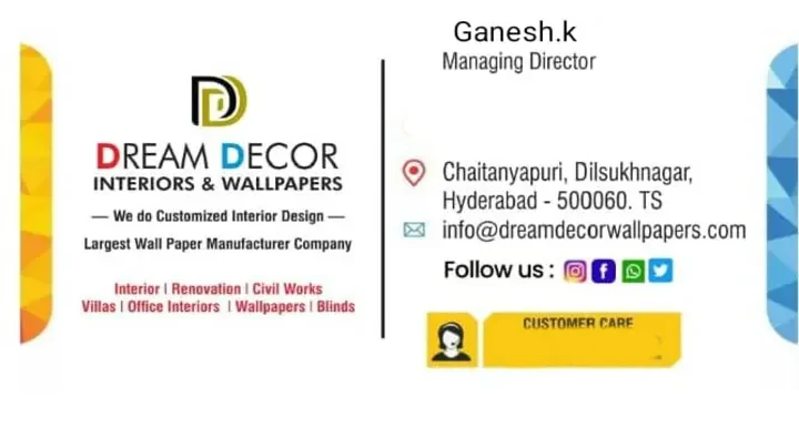 Dream Decor Interiors and Wallpapers in Dilsukhnagar