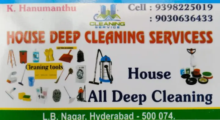House Deep Cleaning Services in LB Nagar