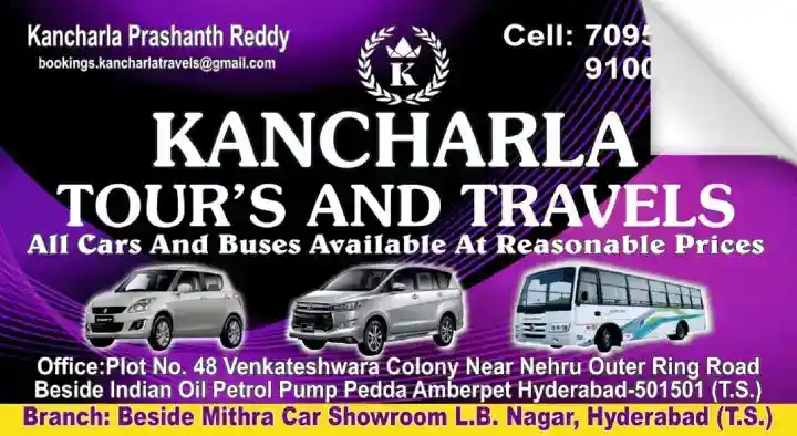Kancharla Tours and Travels in LB Nagar, Hyderabad