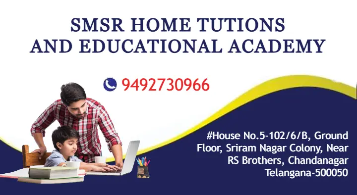 SMSR Home Tuitions in Chanda Nagar
