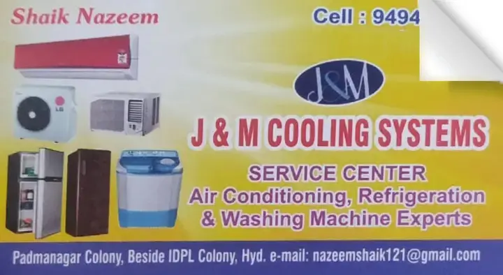J and M Cooling Systems in Padmanagar Colony