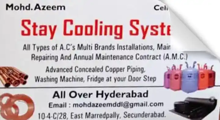 Stay Cooling Systems in Secunderabad
