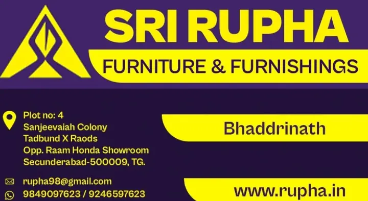 Sri Rupha Furniture and Furnishings in Secunderabad