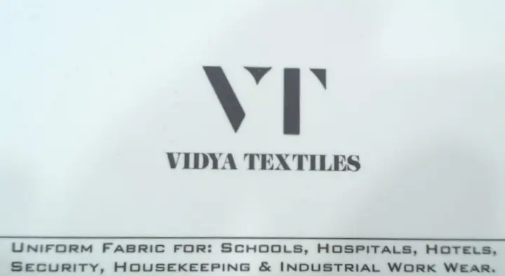 VT Vidya Textiles in secunderabad