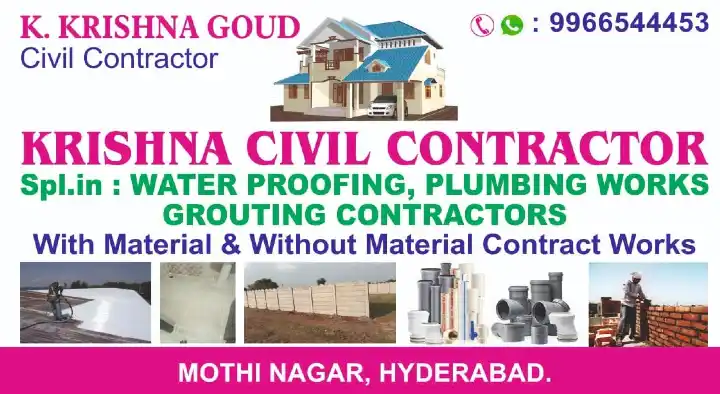 Krishna Civil Contractor in Moti Nagar
