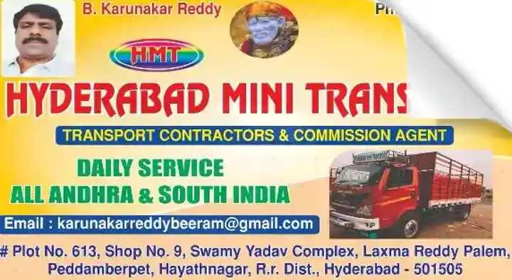 Hyderabad Mini Transport near Hayathnagar in Hyderabad
