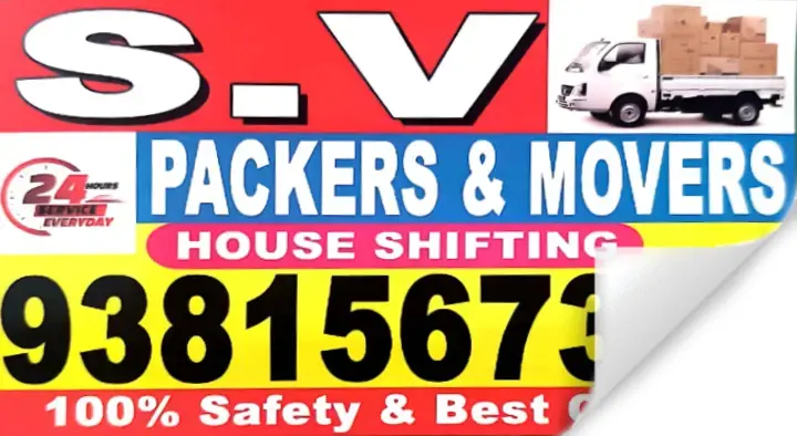 SV Packers and Movers in Kukatpally