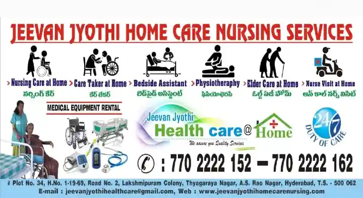 Jeevan Jyothi Home Care Nursing Services in Secunderabad