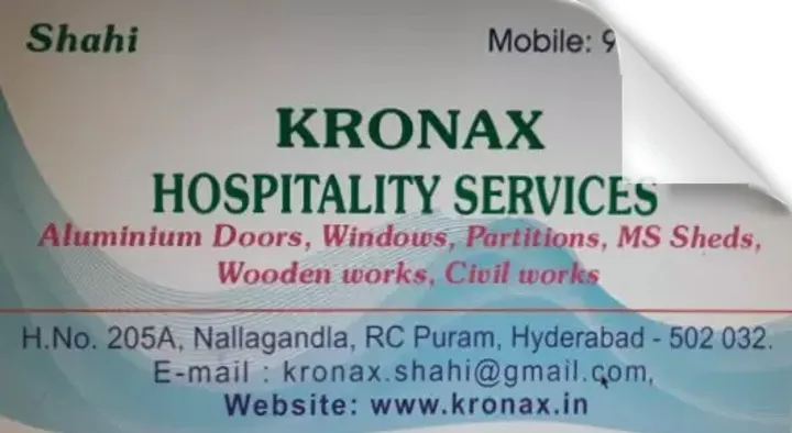 Kronax Hospitality Services in RC Puram