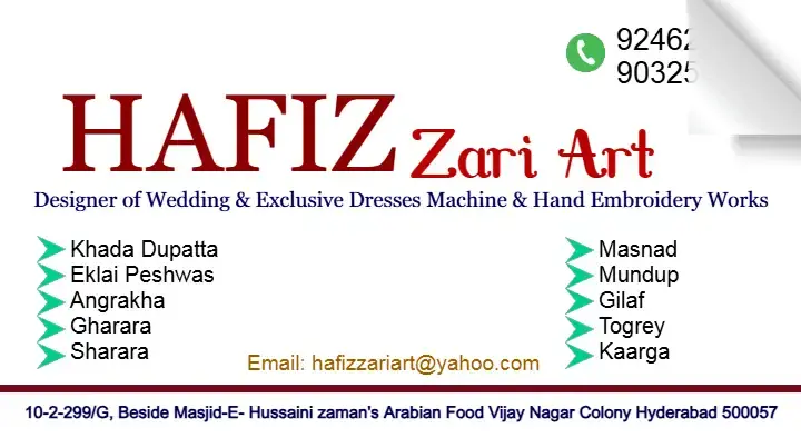 Hafiz Zari Art in Vijay Nagar Colony
