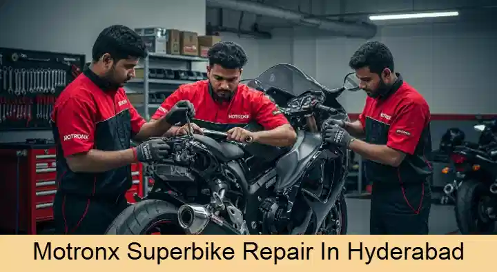 Motronx Superbike Repair In Hyderabad in Main Road
