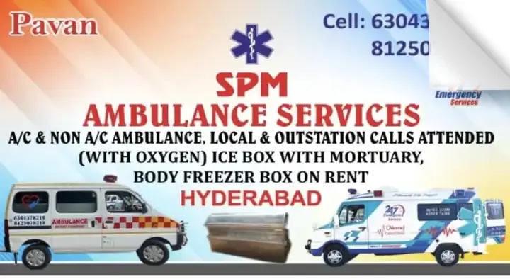 SPM Ambulance Services in Gachibowli