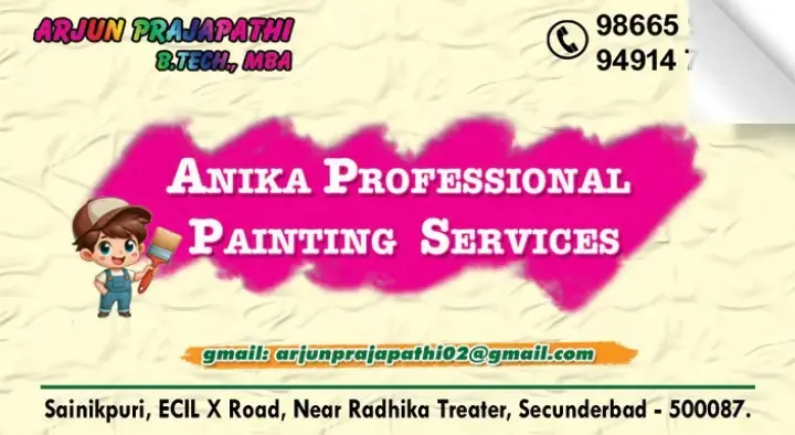 Anika Professional Painting Services in Secunderabad