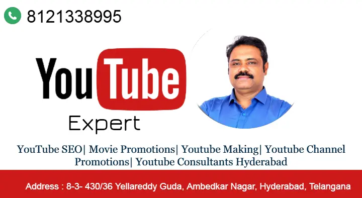 Youtube Expert Hyderabad in Ambedkar Nagar