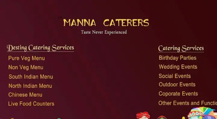 Manna Catering near Sainikpuri in hyderabad