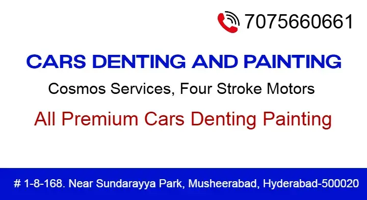 Cars Denting and Painting in Musheerabad