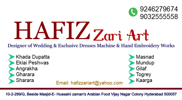 Hafiz Zari Art in Vijay Nagar Colony