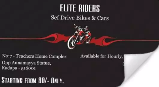 ELITE RIDERS in Teacher Home Complex
