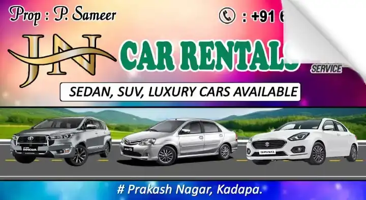 JN Car Rentals in Prakash Nagar