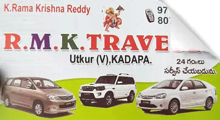 RMK Travels (Rentals) near APHB Colony in Kadapa