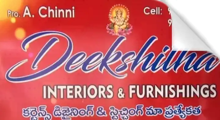 Deekshitha Interiors and Furnishings in Ganjamvari Street