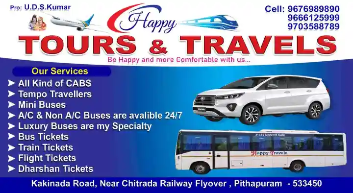 Happy Tours and Travels in Pithapuram