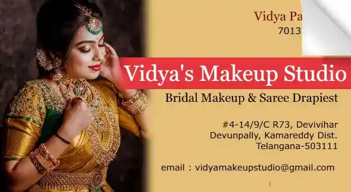 Vidyas Makeup Studio in Devunpally