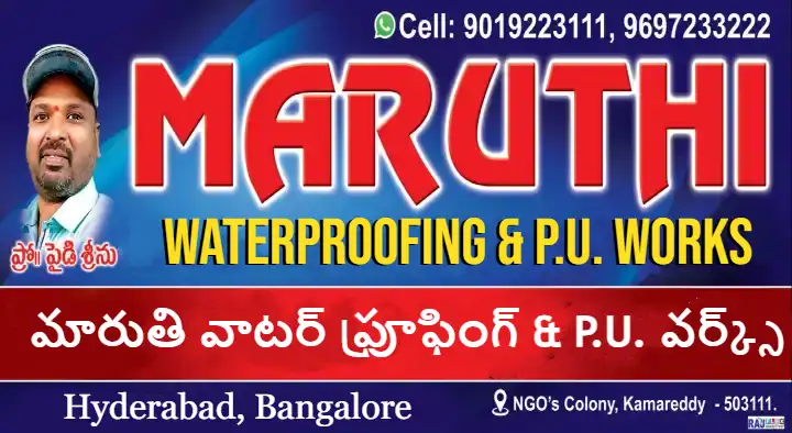 Maruthi Waterproofing and PU Works in NGOs Colony