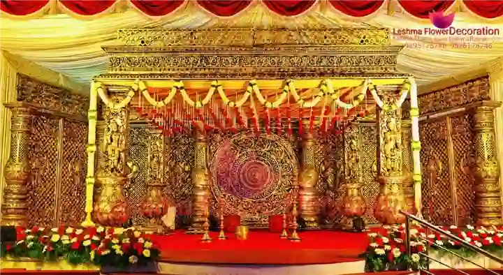 Leshma Flower Decoration in Rajiv Gandhi Road