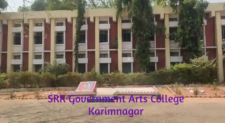 SRR Government Arts College in Jagtial Road