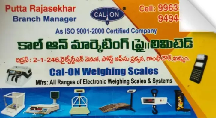 Cal-On Weighing Scales in Gandhi Chowk