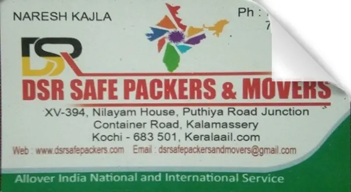 DSR Safe Packers And Movers in Kalamassery