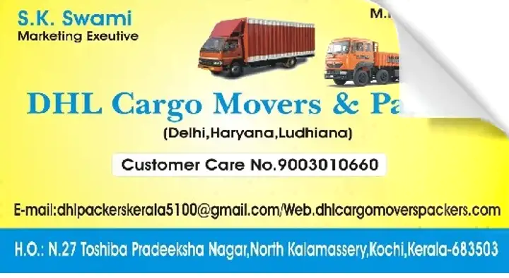 DHL Cargo Movers And Packers in North Kalamassery