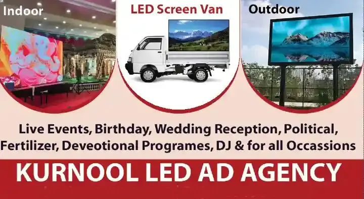 Kurnool LED AD Agency in Raghavendra Nagar