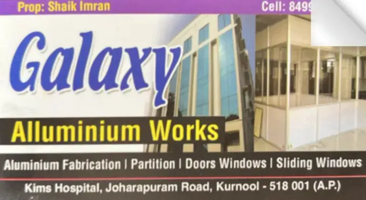 Galaxy Aluminium Works in Joharapuram 
