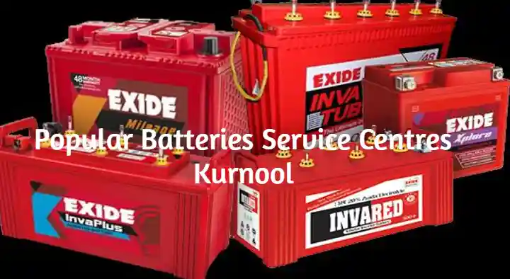 Popular Batteries Service Center in Tagore Nagar