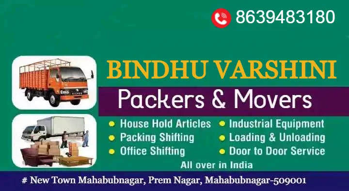 Bindu Varshini Packers and Movers in Prem Nagar