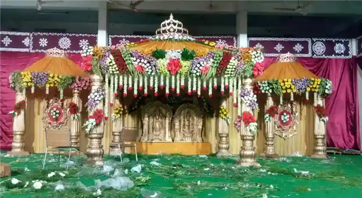 Sri Ramanjaneya Flowers Decoration in Shanti Nagar