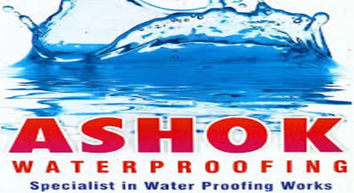 Ashok Waterproofing in Bus Stop