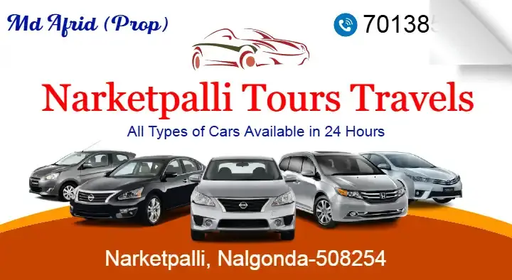 Narketpalli Tours Travels in Narketpally, Nalgonda