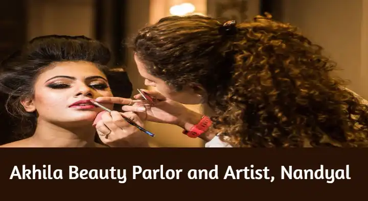 Akhila Beauty Parlor and Artist in Kranthinagar Road